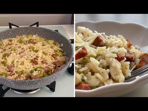 Mexidão de Arroz com Calabresa!