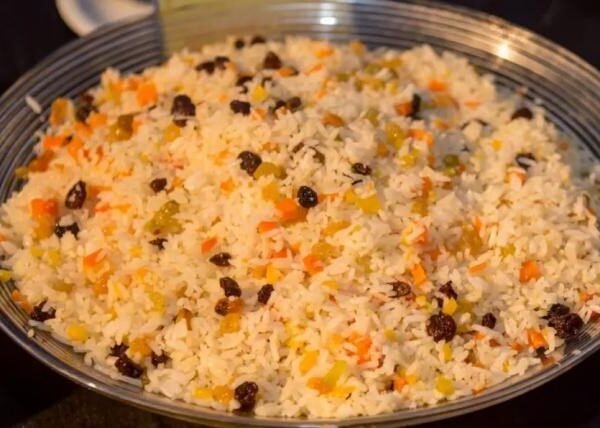 arroz natalino simples (receita maravilhosa)