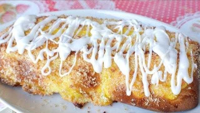 pão doce de creme e coco