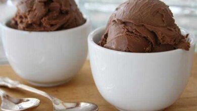 receita de sorvete de chocolate sem lactose