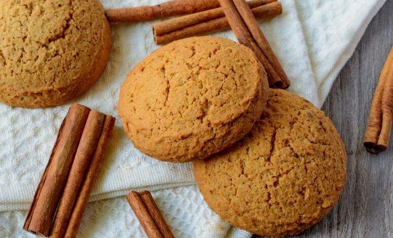 biscoitinhos de cravo e canela