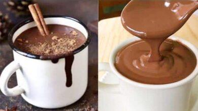 chocolate quente com maizena de liquidificador