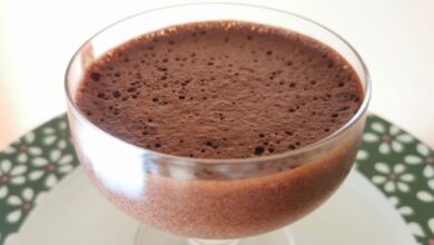 mousse de chocolate da vovó: sobremesa fácil e deliciosa!