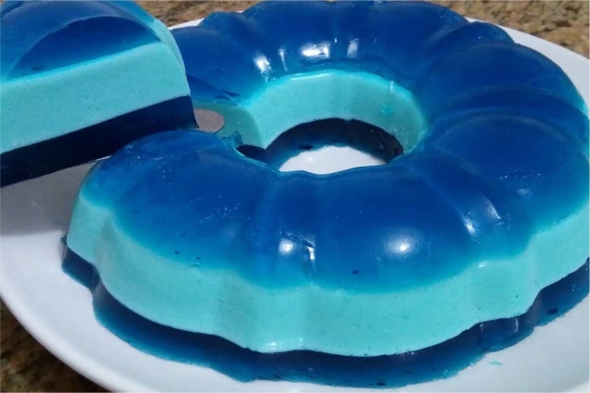 gelatina céu azul para ser o maior sucesso do seu