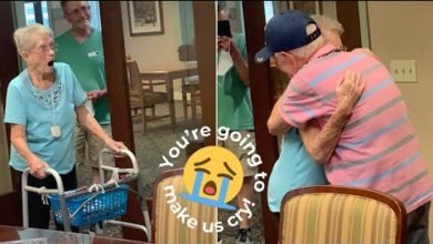 vídeo de idoso de 84 anos fazendo surpresa para irmã