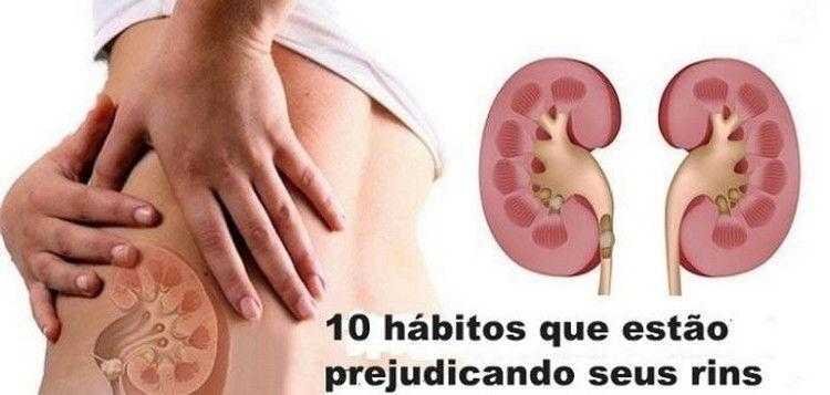 10 hábitos que estão prejudicando seus rins sem você saber