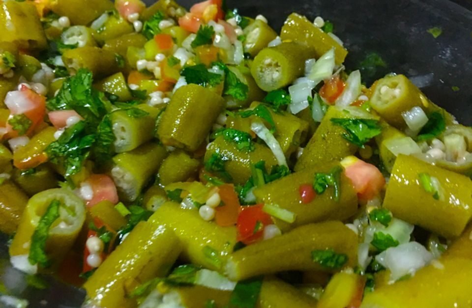 receita de salada de quiabo maravilhosa e bem prática