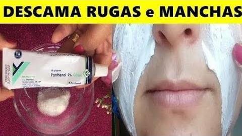 pomada para tratar rugas e manchas