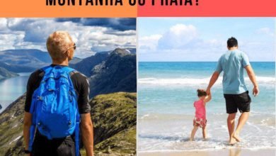 o que você prefere: montanha ou praia? sua escolha diz