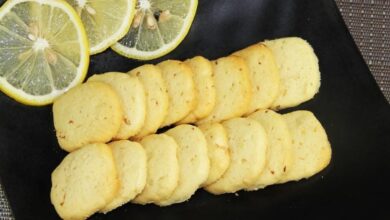 biscoitos de limão