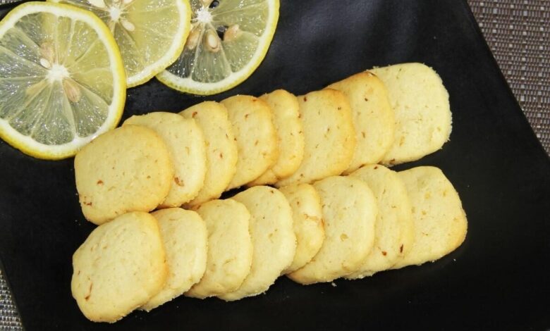 biscoitos de limão