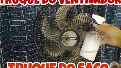 Misturinha caseira para limpar ventilador ele ficou bem limpo e muito mais potente