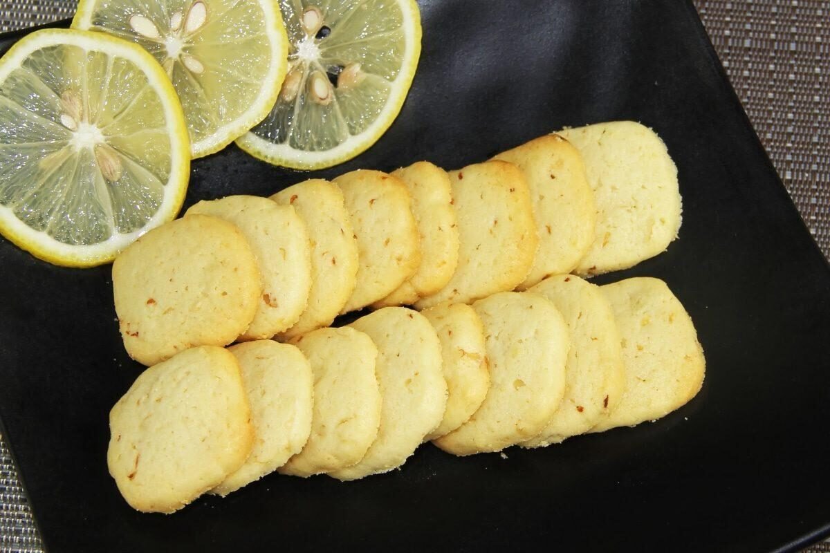 biscoitos de limão