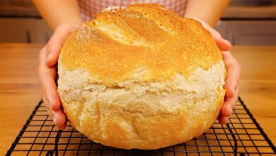 Pão caseiro alemão