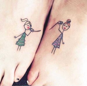 10 ideias incríveis de tatuagens para você mostrar o quanto é ligada à sua irmã