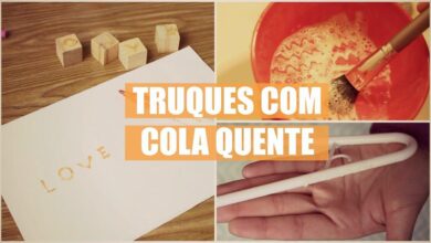 10 Truques com cola quente — Bau das DICAS