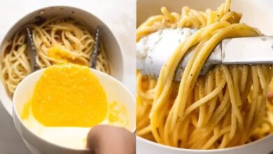 Macarrão Carbonara Original Receita Fácil