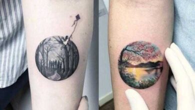 20 Tatuagens com desenhos detalhados em círculos — Bau das DICAS