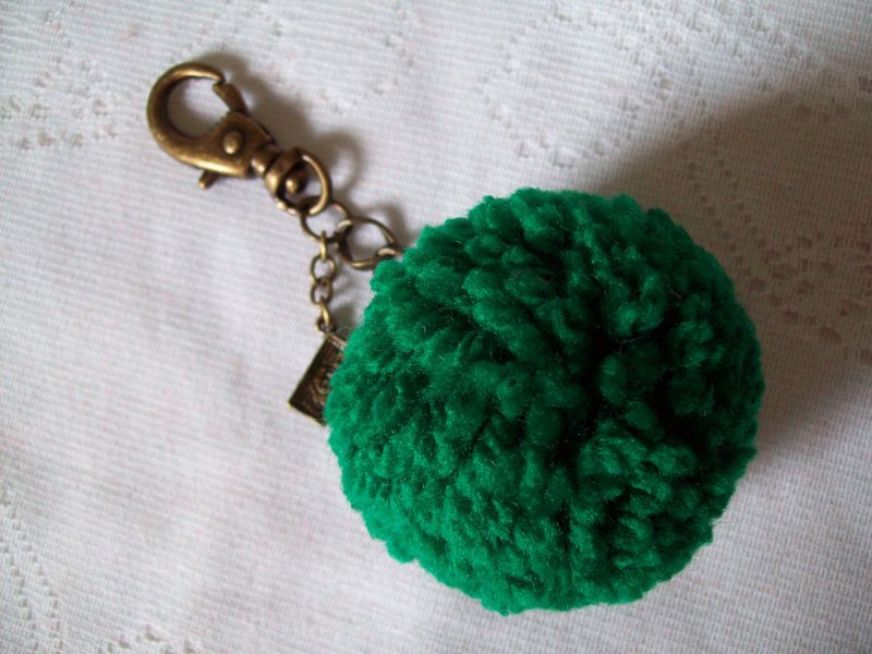 Chaveiro de Pompom Chaveiro de Pompom