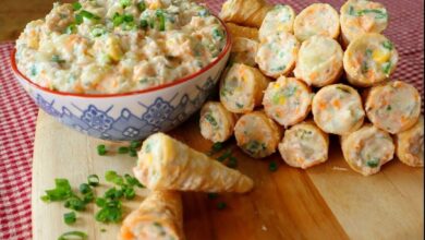 Canudinhos de atum com maionese, fica deliciosos — Bau das DICAS