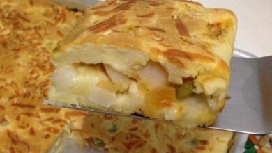 Como fazer torta simples de palmito — Bau das DICAS