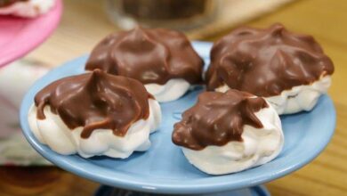 Receita de Suspiro de Chocolate — Bau das DICAS