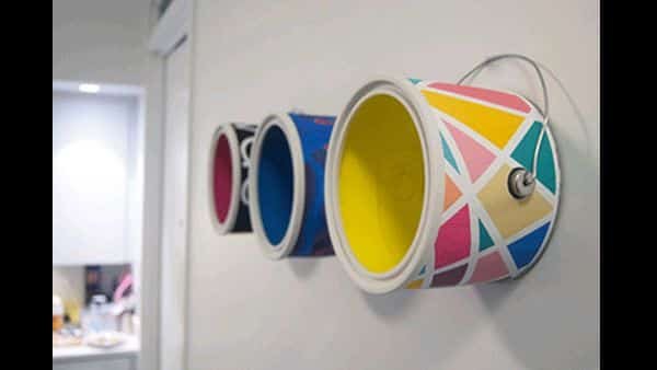 Como Fazer Artesanato com Latas de Tinta