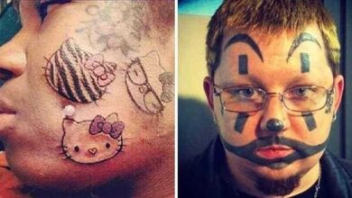 As 18 piores e bizarras tatuagens no rosto — Bau das DICAS