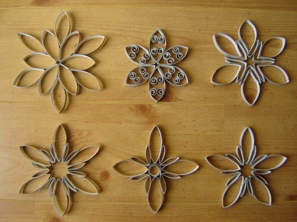 flor reciclada com papelão (Custom)