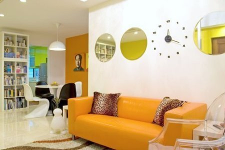 Decoração da casa com espelho