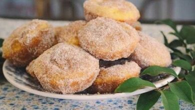 Bolinho de chuva assado