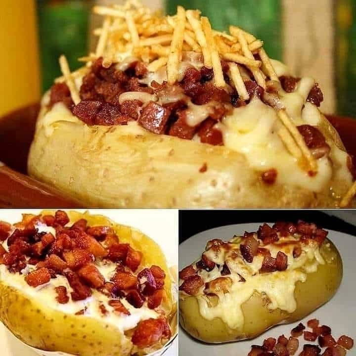 como fazer batata recheada
