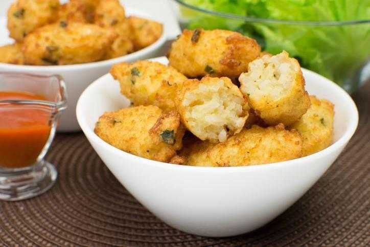 Dica para deixar o bolinho de arroz molinho por dentro