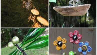Inspirações com Reciclagem para Decorar Jardim / Bau das DICAS