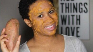 Máscara facial de batata doce é fonte de juventude