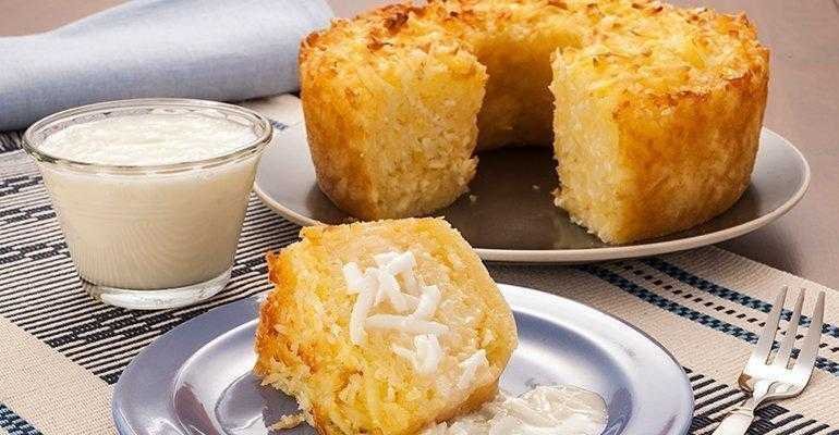 Receita de Bolo de Mandioca