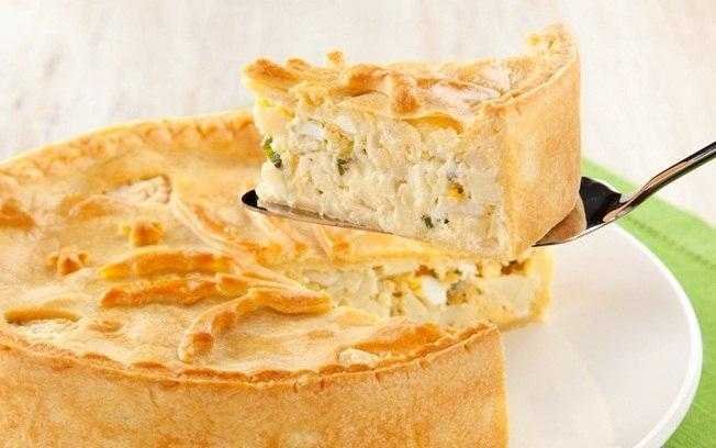 Torta de palmito com requeijão d2
