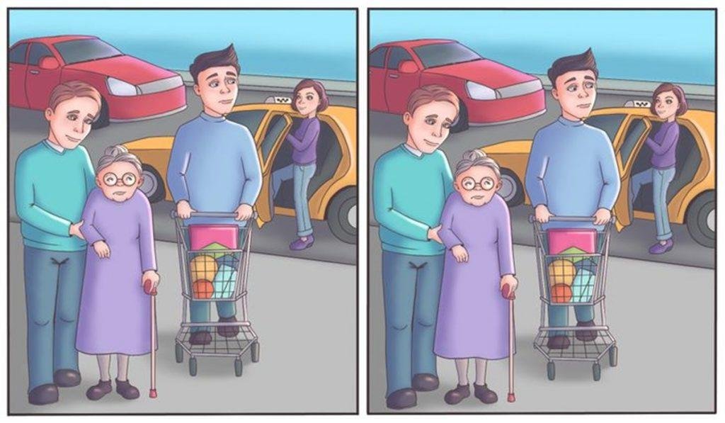 Quebra-cabeça: você consegue encontrar uma diferença entre essas duas imagens?