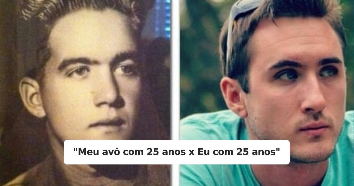 19 imagens comparativas que mostram o quão incrível a genética pode ser