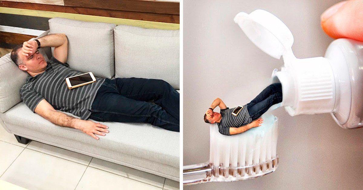 Chefe dorme no trabalho e funcionário criam memes hilários