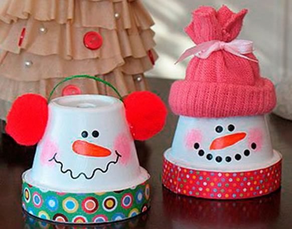Enfeites de Natal com reciclagem