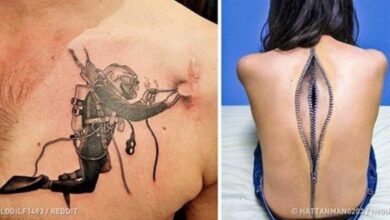 11 Tatuagens que transformam cicatrizes indesejadas em arte