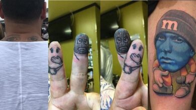 14 tatuagens que farão você chorar muito… Mas de rir!