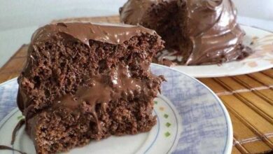 Bolo de iogurte e creme de avelã 4f