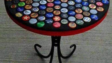 25 Ideias de artesanato com tampinhas de garrafas!