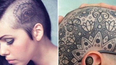 20 Cabeças tatuadas que vão te deixar boquiaberto 2