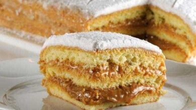 Bolo Bem Casado Com Doce De Leite • Bau Das DICAS