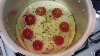 Pizza Em Panela De Pressão • Bau Das DICAS
