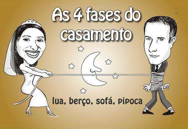 As 4 Fases Do Casamento