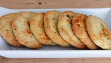 Biscoitos de queijo parmesão fácil